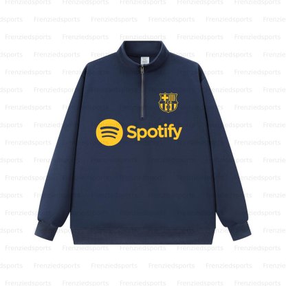 Unisex "UEFA " Graphic Streetwear Vintage  Zip-up Sweatshirt