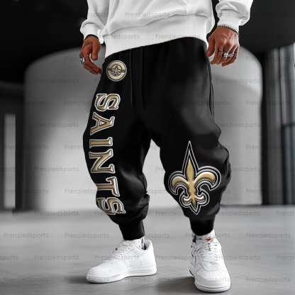 Unisex  “New Orleans Saints” Casual Anime Streetwear Pant
