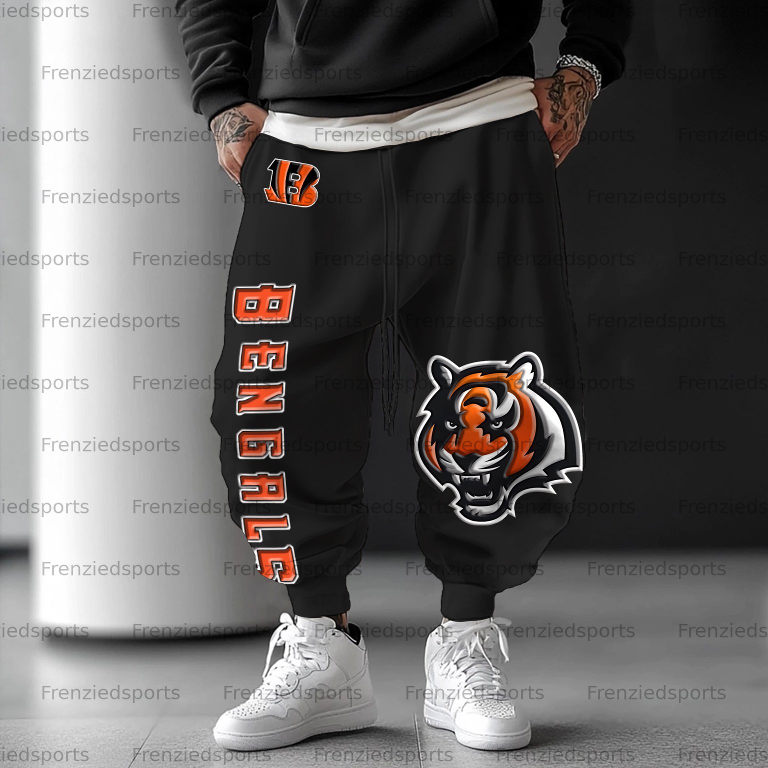Unisex “Cincinnati Bengals” Casual Anime Streetwear Pant