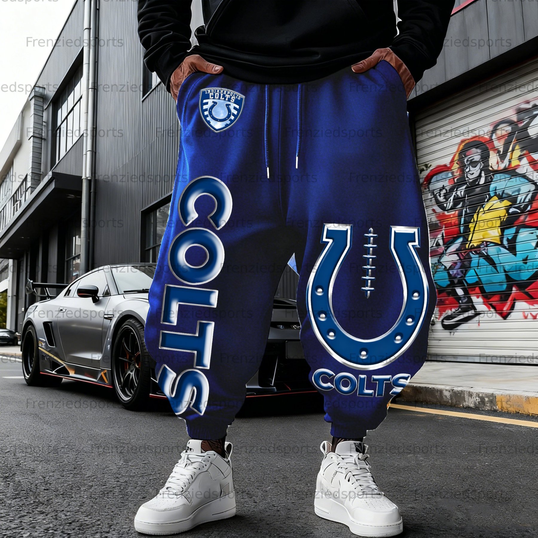 Unisex “Indianapolis Colts” Casual Anime Streetwear Pant