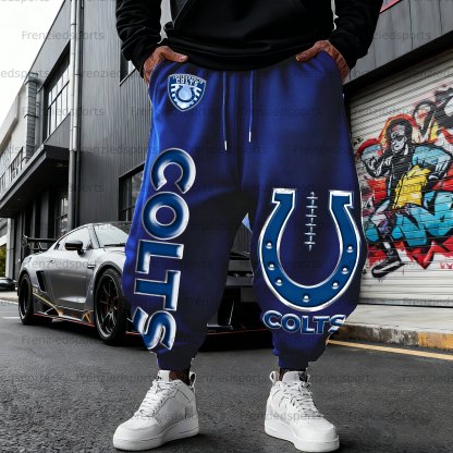 Unisex  “Indianapolis Colts” Casual Anime Streetwear Pant