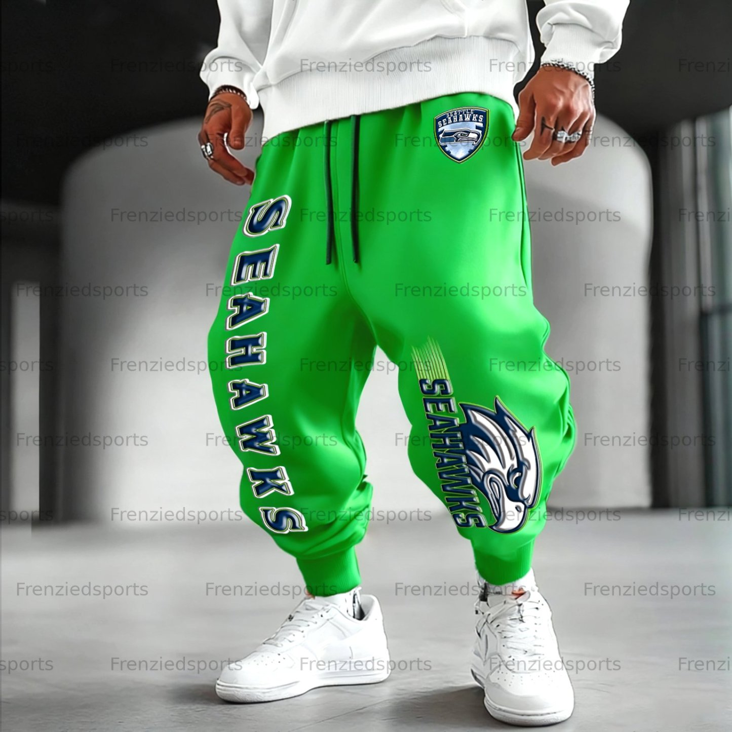 Unisex “Seattle Seahawks” Casual Anime Streetwear Pant