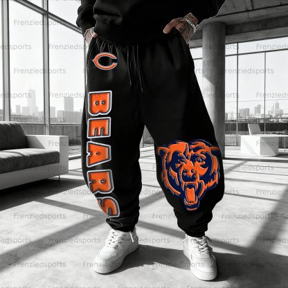 Unisex  “Chicago Bears” Casual Anime Streetwear Pant