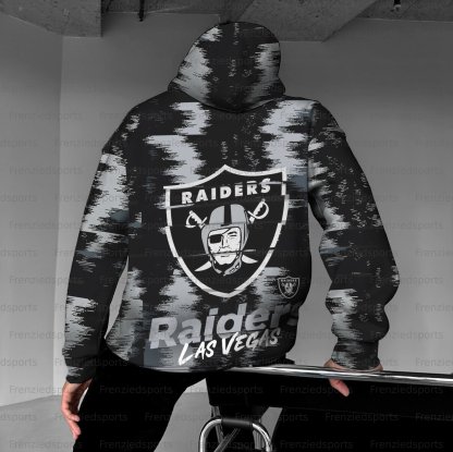 Unisex "Las Vegas Raiders" Graphic Streetwear Vintage Plush Hoodie