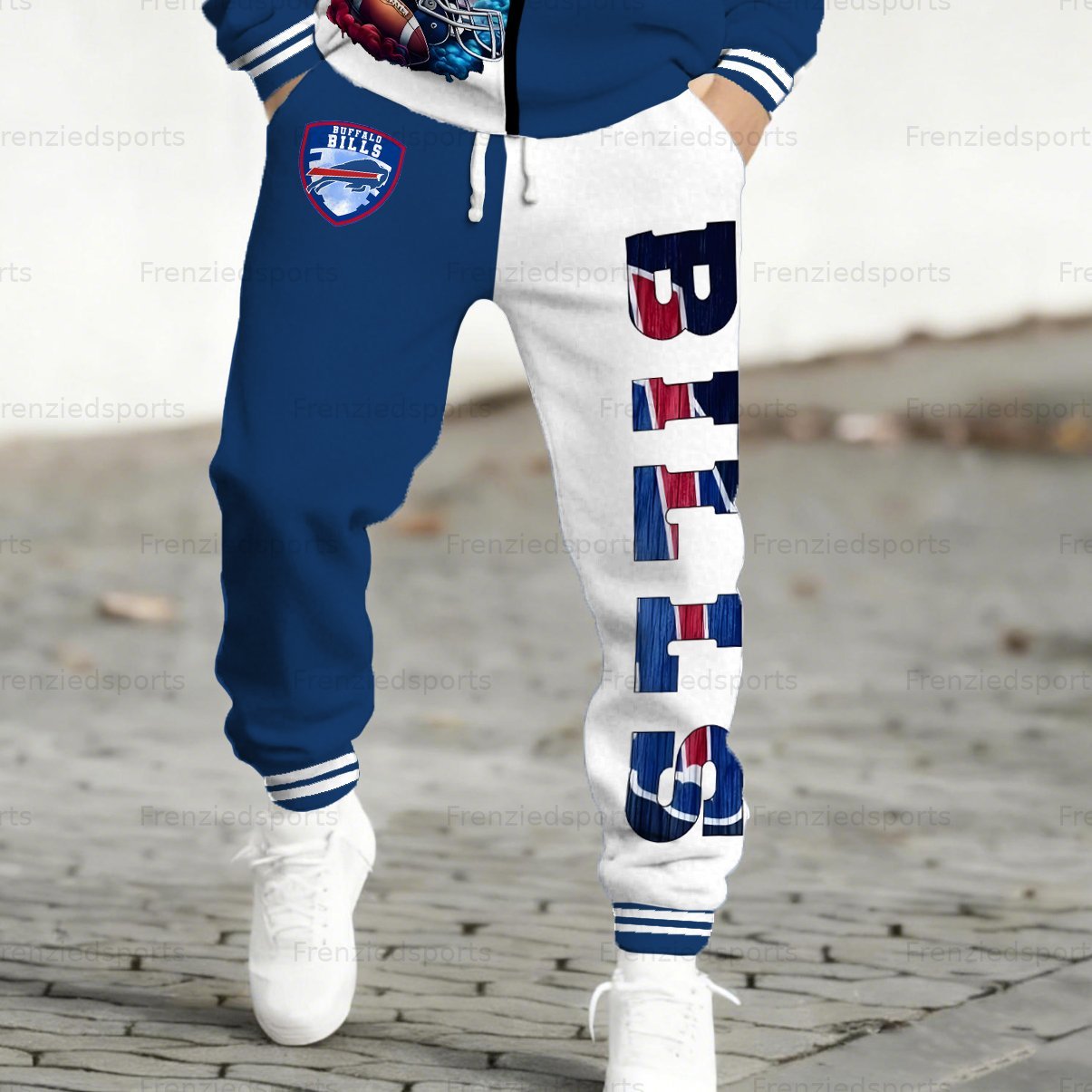 “Buffalo Bills” Zip-up Jacket, Pants and 2-Piece Set