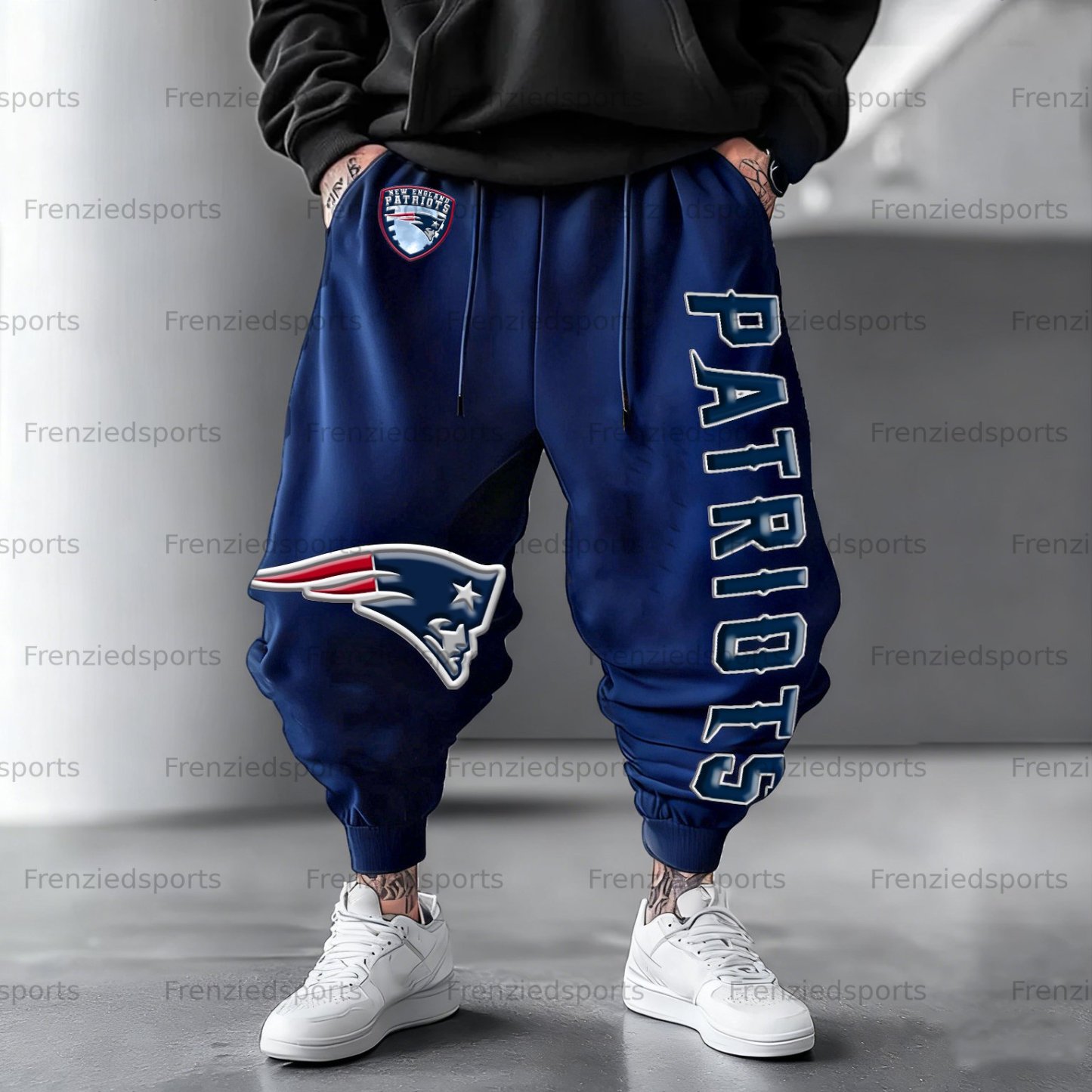 Unisex “New England Patriots” Casual Anime Streetwear Pant