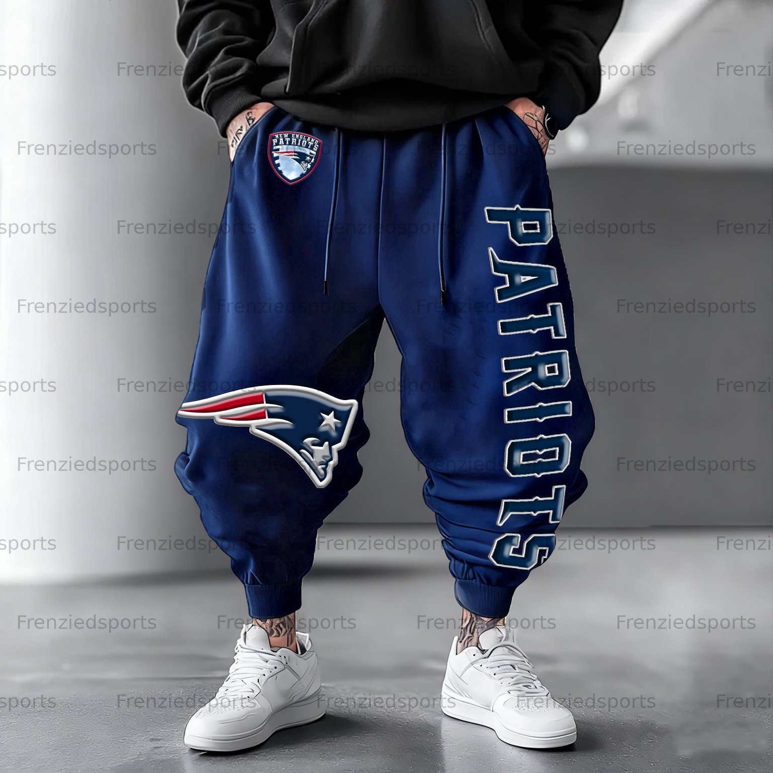 Unisex “New England Patriots” Casual Anime Streetwear Pant