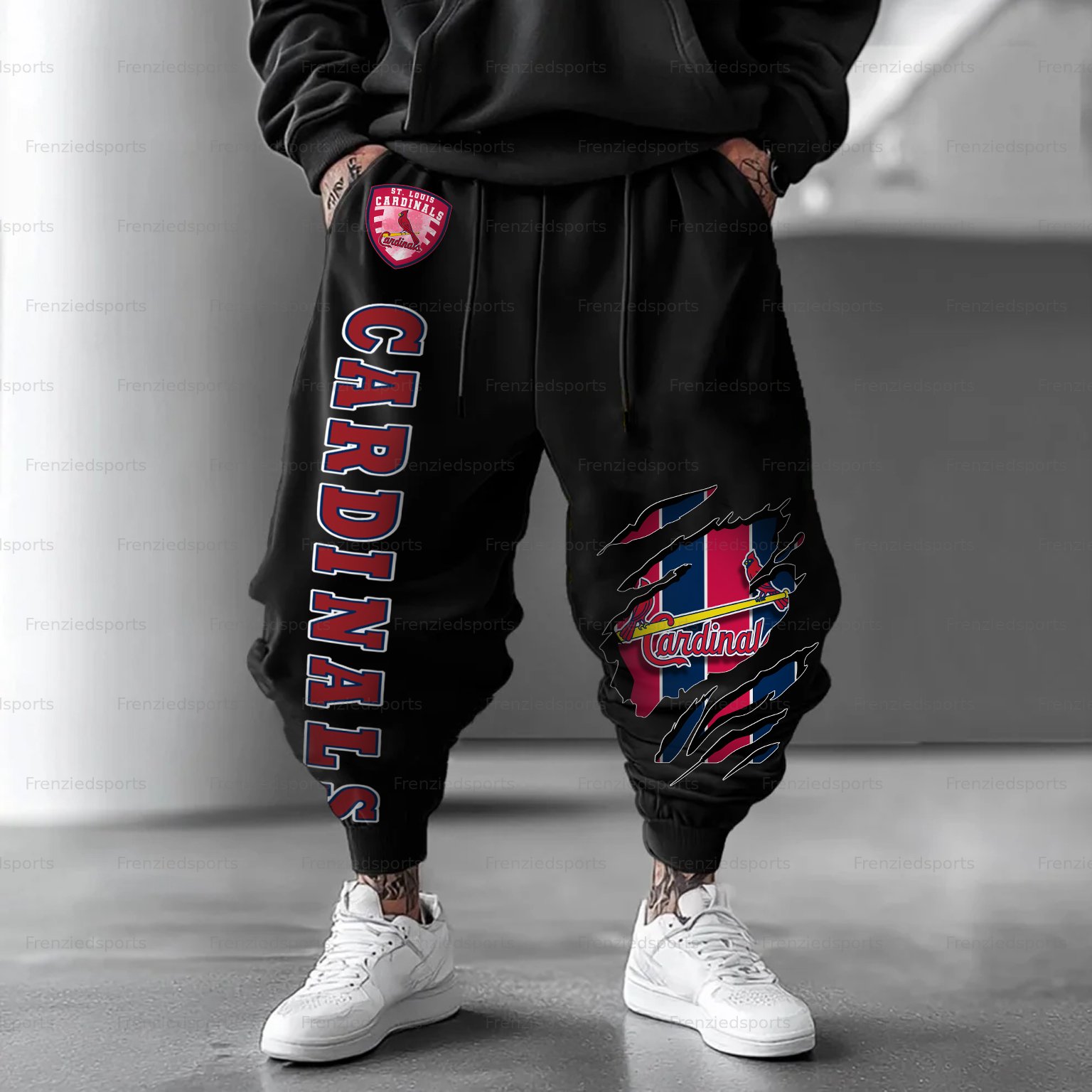 Unisex  “Saint Louis Cardinals” Casual Anime Streetwear Pant