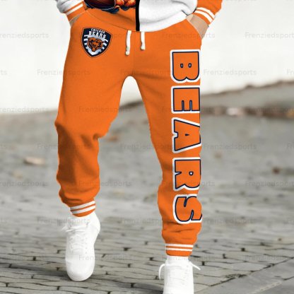 “Chicago Bears” Zip-up Jacket, Pants and 2-Piece Set