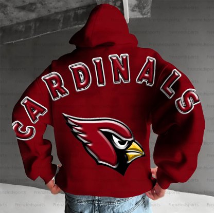 Unisex "Arizona Cardinals" Graphic Streetwear Vintage Plush Hoodie