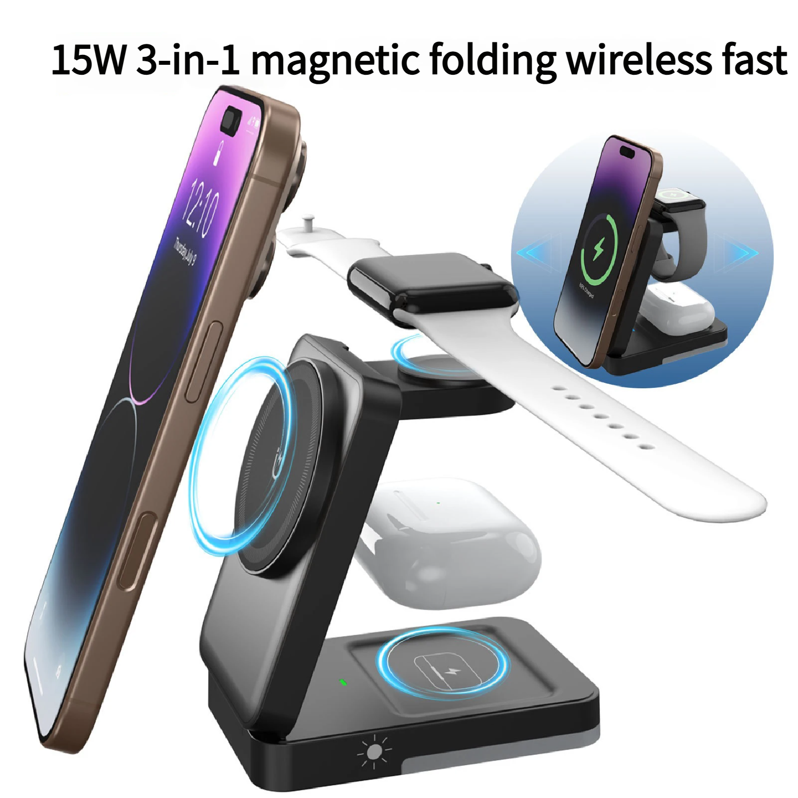 3 IN 1 Wireless Charge for iphone