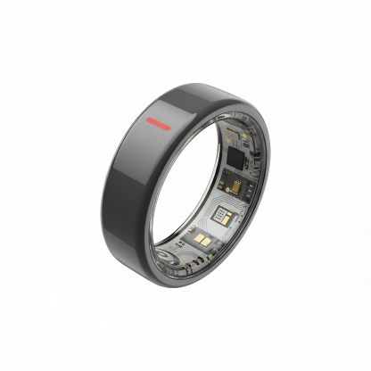 AI Smart Ring，AI with Multi-Sensor Data to Continuously Track Key Health Metrics like Sleep & Heart rate, Compatible with iPhone and Android-Dreamlock