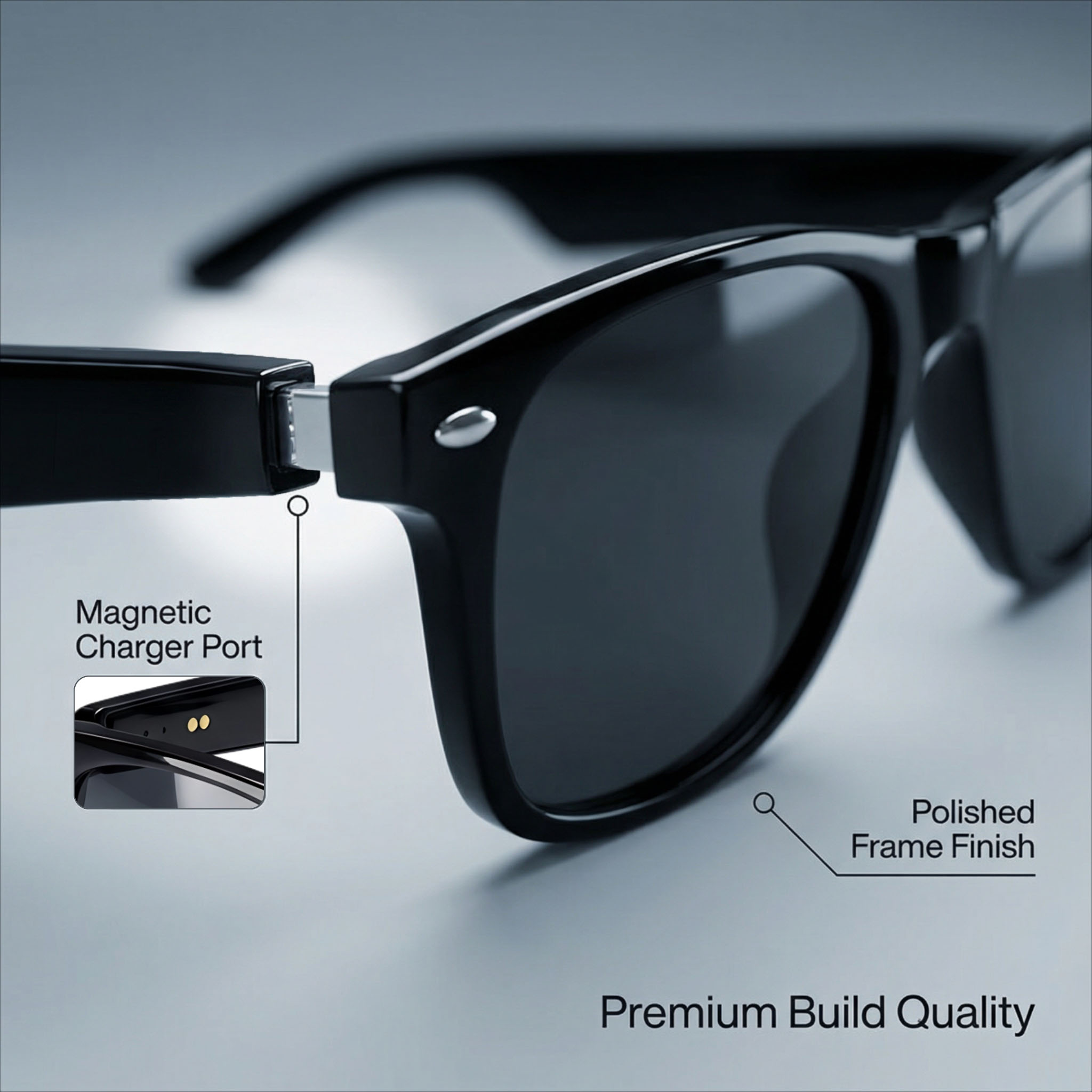 Ai Translation Smart Bluetooth Glasses Outdoor UV Protection Hands Free Call-Dreamlock