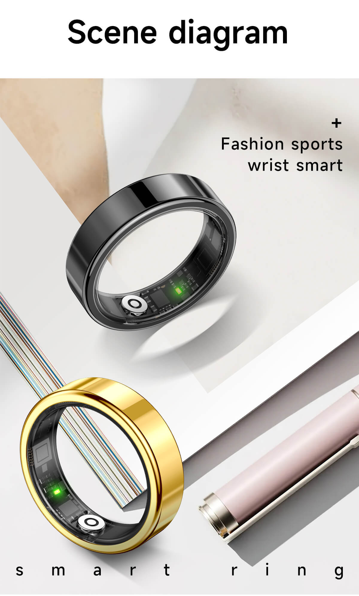 Tappo AI Smart Ring R01