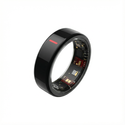 AI Smart Ring，AI with Multi-Sensor Data to Continuously Track Key Health Metrics like Sleep & Heart rate, Compatible with iPhone and Android-Dreamlock