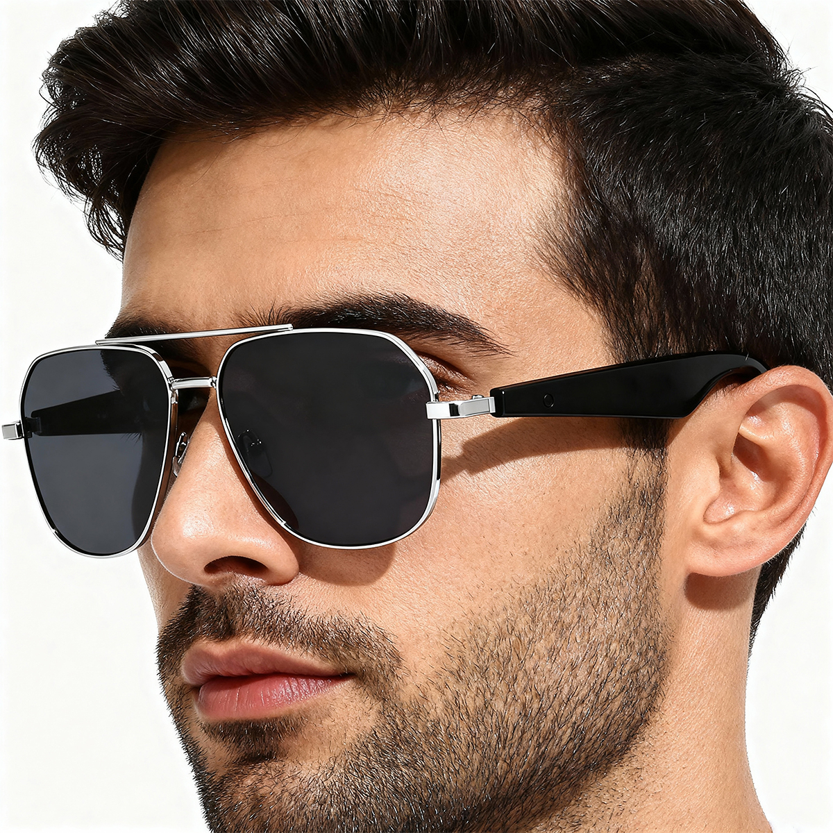 Smart Bluetooth Glasses with Open-Ear Audio Free Hand Calls-Dreamlock