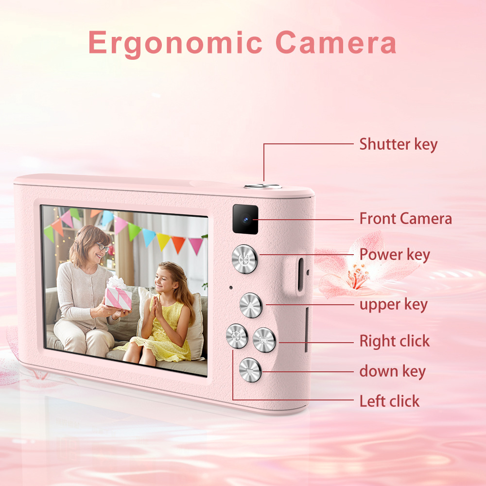 Small Portable Camera With Large Capacity Battery Gifts For Girls