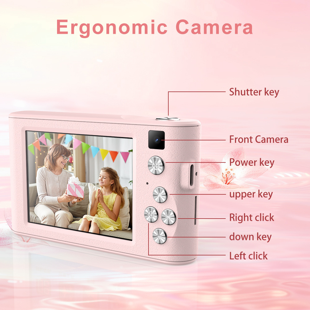 Small Portable Camera With Large Capacity Battery Gifts For Girls
