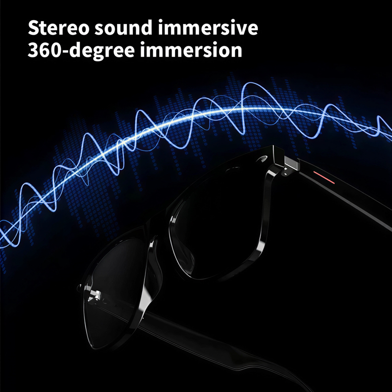 Ai Translation Smart Bluetooth Glasses Outdoor UV Protection Hands Free Call-Dreamlock