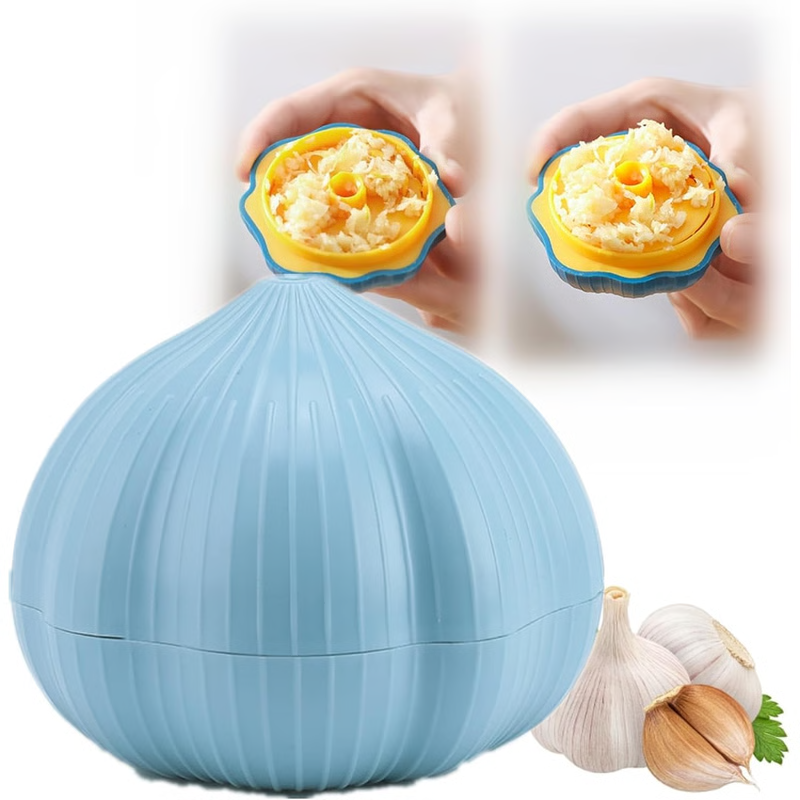 Easy Twist Garlic Press Mincer Manual Garlic Press & Ginger Crusher Tool