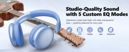 Wireless Bluetooth Headphones Hi-Res Audio Active Noise Cancelling-Dreamlock