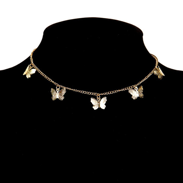 Butterfly Choker Chain Necklace – Perfect Gift for Her