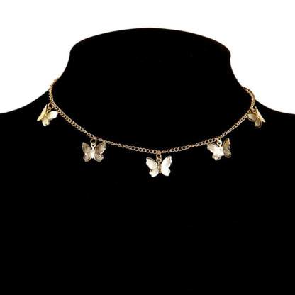 Butterfly Choker Chain Necklace – Perfect Gift for Her