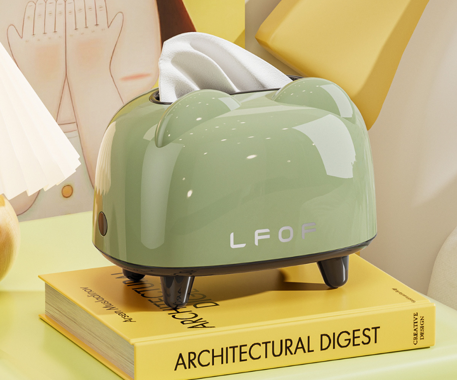 Light luxury high-end tissue box