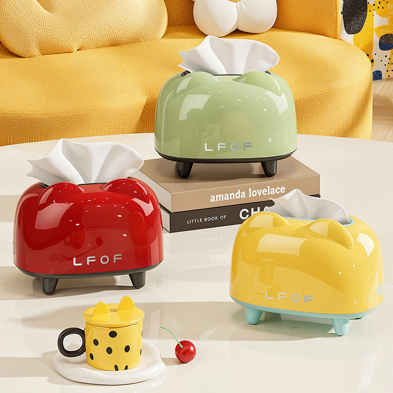Light luxury high-end tissue box