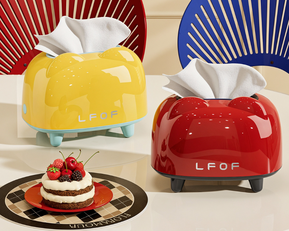 Light luxury high-end tissue box