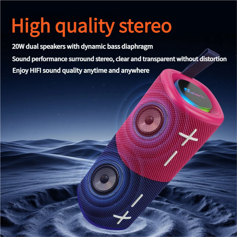 Portable Magnetic 2-in-1 Bluetooth Speaker