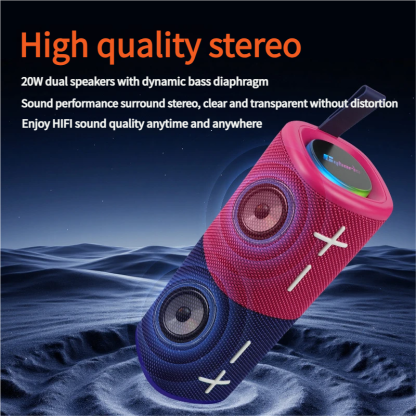 Portable Magnetic 2-in-1 Bluetooth Speaker