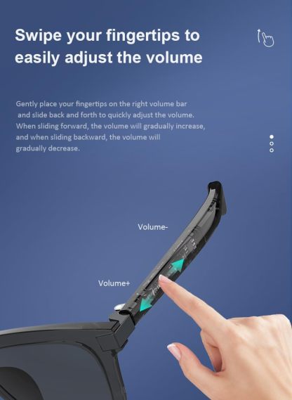 Smart Bluetooth Glasses with Open-Ear Audio UV Protection-Dreamlock