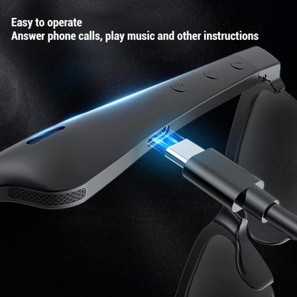 Smart Bluetooth Glasses Hands Free Calls Hi-Res Music Playing-Dreamlock