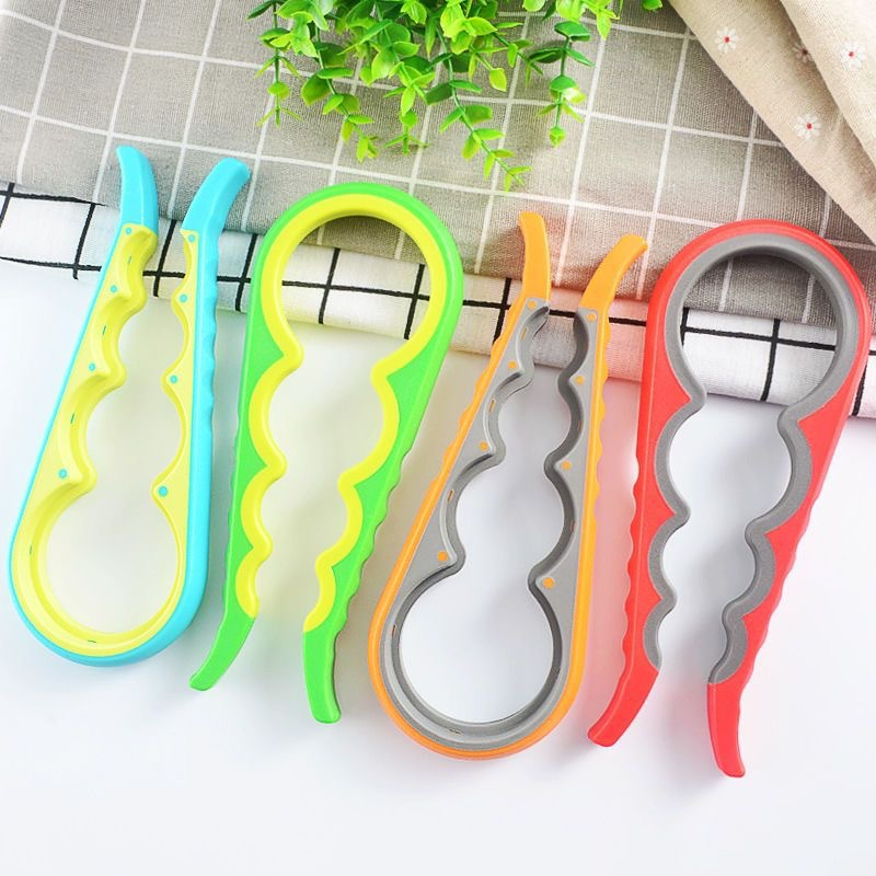 Multifunctional Gourd-Shaped Can Opener and Jar Tool