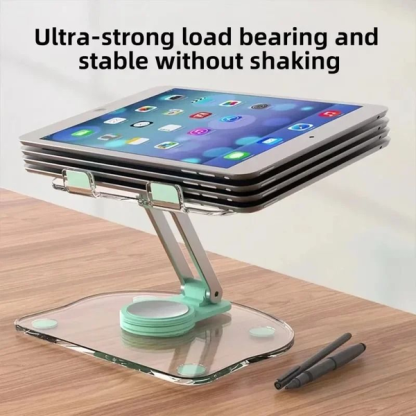 Transparent Rotating Acrylic Tablet Stand