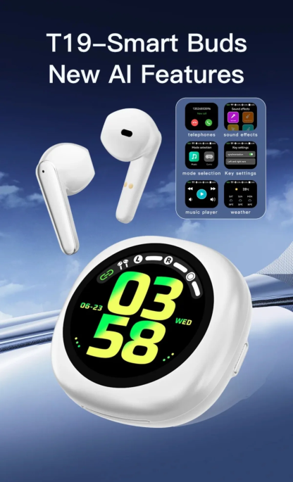 Smart Watch with Earbuds Waterproof Realtime Translation-Dreamlock