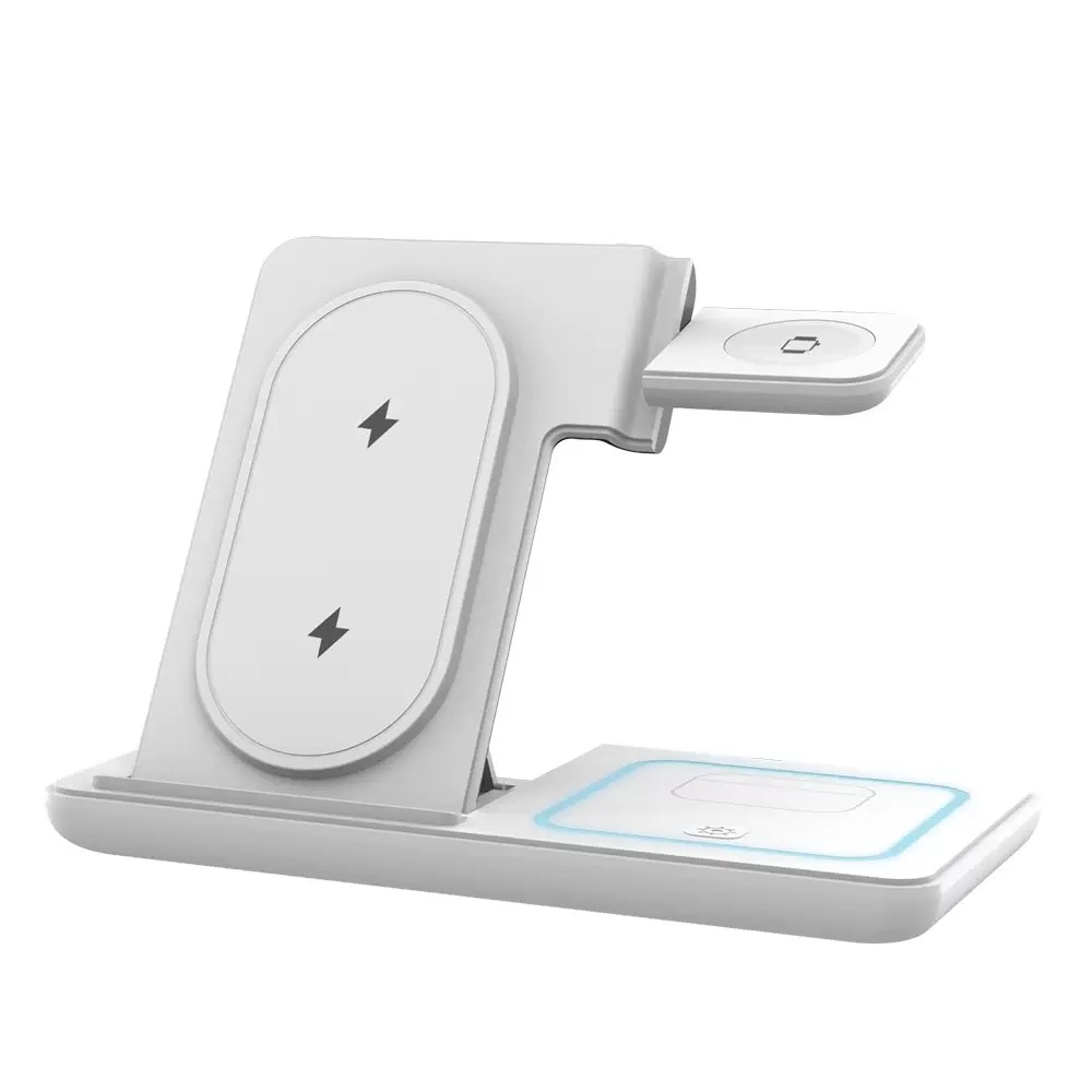 Foldable Wireless Charging Station iPhone 11-17 & Iwatch/AirPods