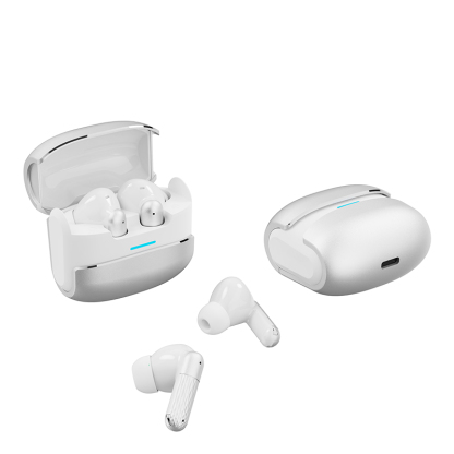 Wireless Bluetooth Earbuds Headphones Metallic Sci-fi Style-Dreamlock
