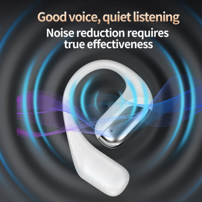 Open Ear Earbuds Headphones with Screen Wireless Bluetooth Realtime Translation-Dreamlock