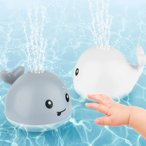 Light Up Whale Bathtub Toy For Kids