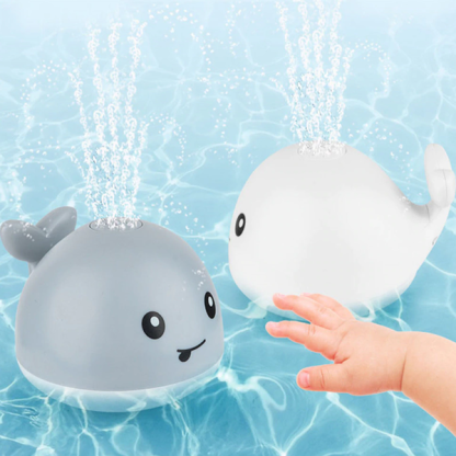 Light Up Whale Bathtub Toy For Kids