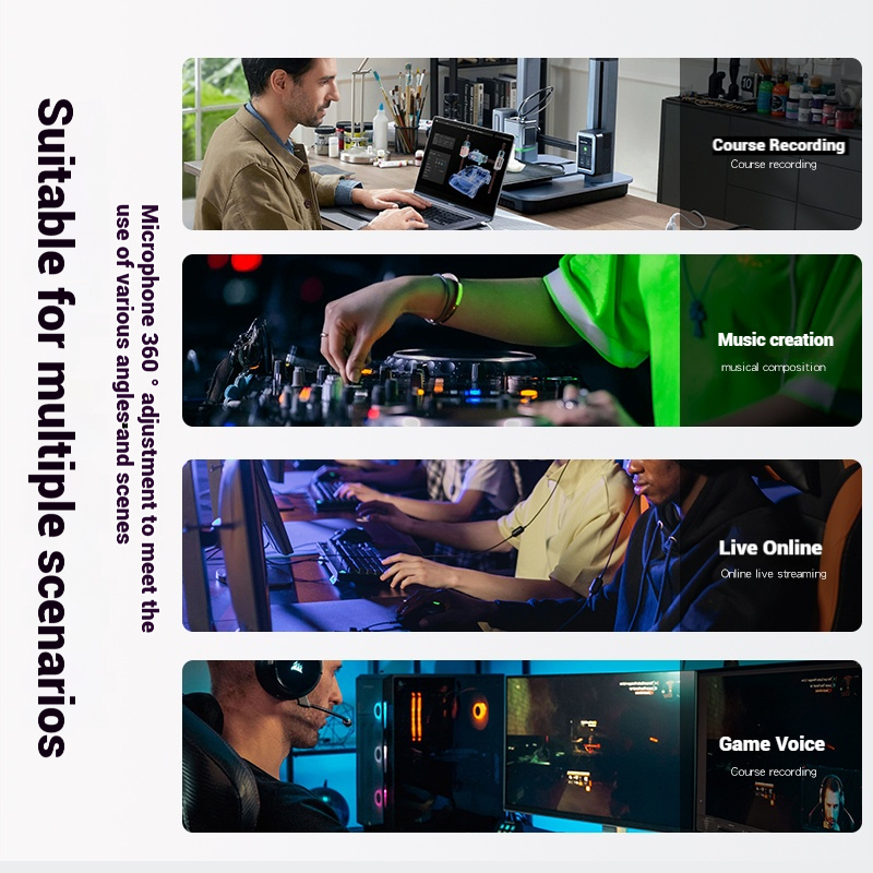 M16 USB Streaming Microphone 