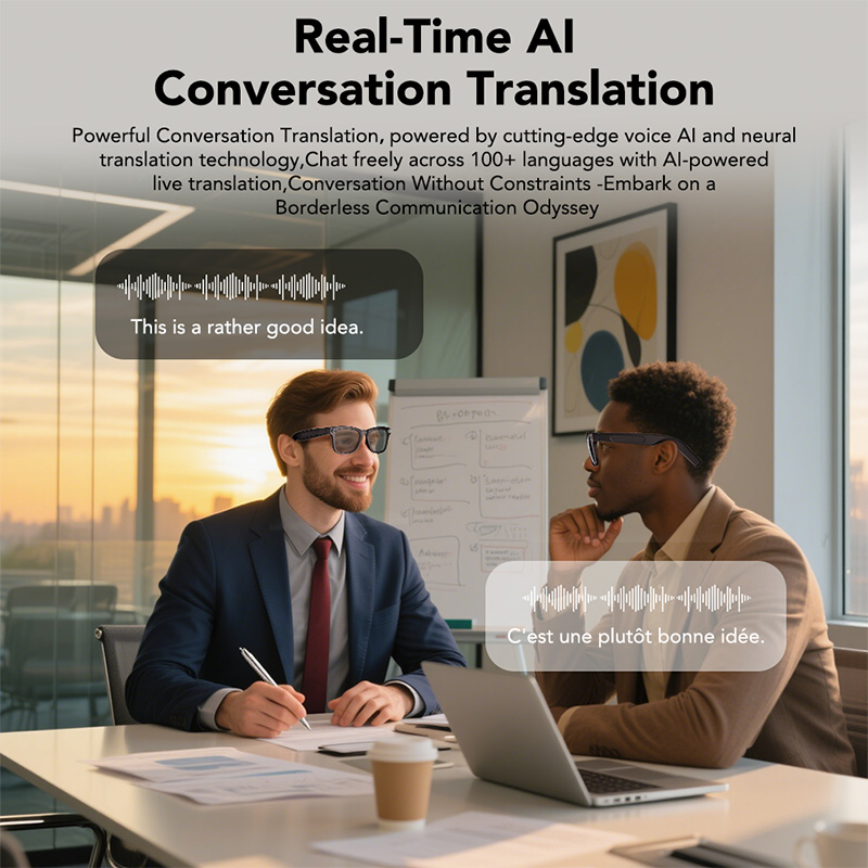 Tappo AI Smart Glasses with Cam