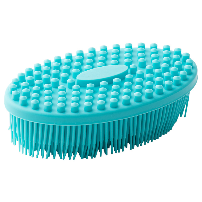 Double sided dishwashing brush