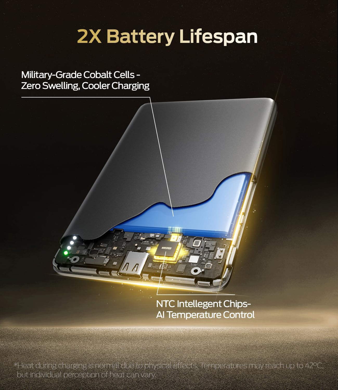 Wireless Magnetic Portable Charger Wireless Power Bank with USB-C Cable-Dreamlock