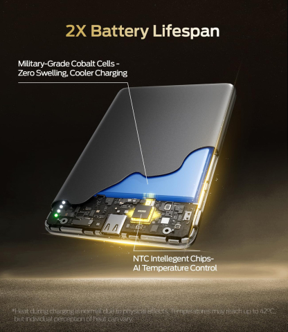 Wireless Magnetic Portable Charger Wireless Power Bank with USB-C Cable-Dreamlock