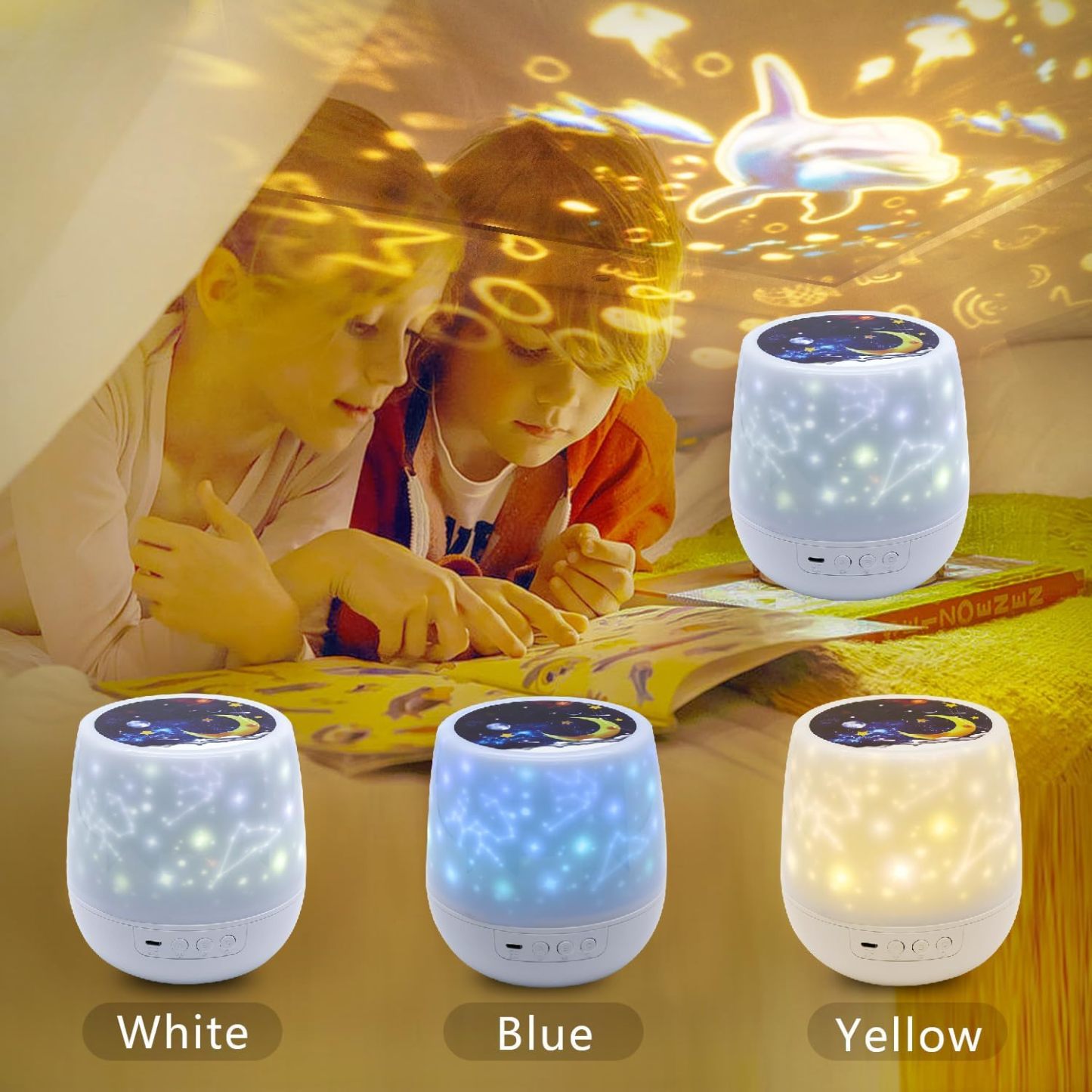 Kids Night Light Projector