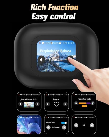 Ai Smart Open Ear Headphones with Real-time Translation Screen -Dreamlock