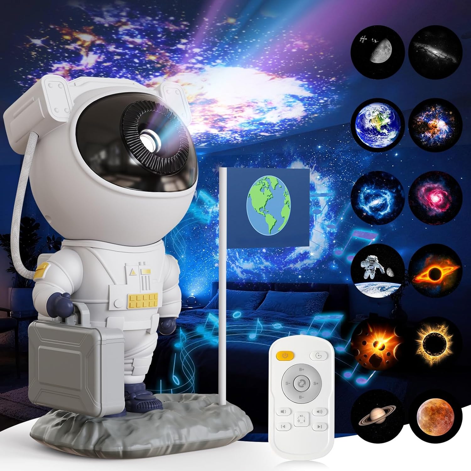 Astronaut Galaxy Projector Planetarium Star Projector